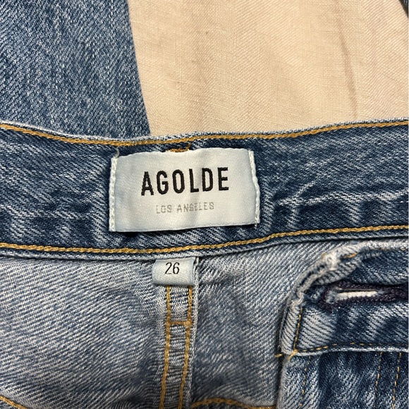 AGOLDE Riley High Rise Crop - Picture 3 of 4